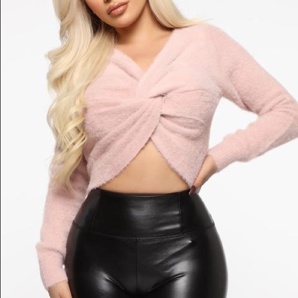 Fashion Nova Tops - Soft fuzzy sweater